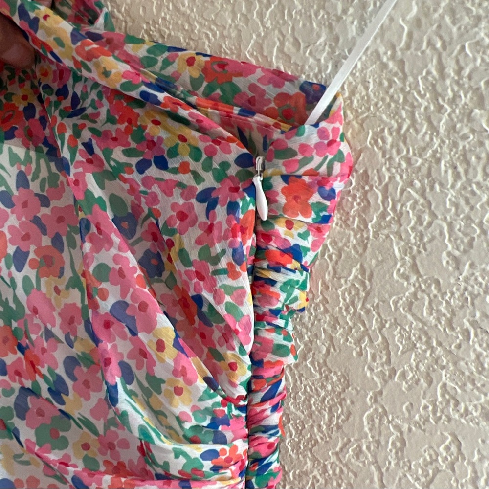Amanda Uprichard Annora mini Dress floral - Picture 8 of 11